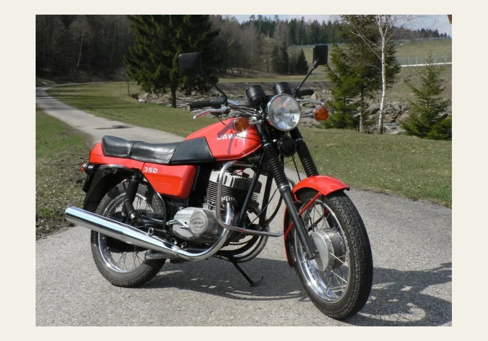 JAWA 350/638, другой реальный экземпляр мотоцикла